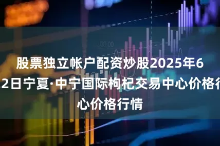 股票独立帐户配资炒股2025年6月22日宁夏·中宁国际枸杞交易中心价格行情